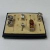 Ringar, silver, 5 st.