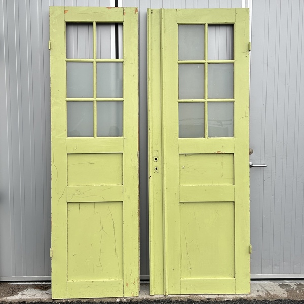 Pardörrar, 18/1900-tal.