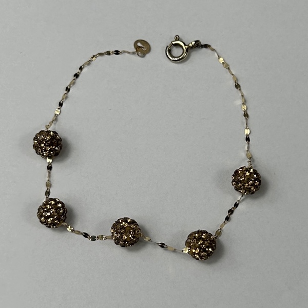 Armband, 9/18k guld.