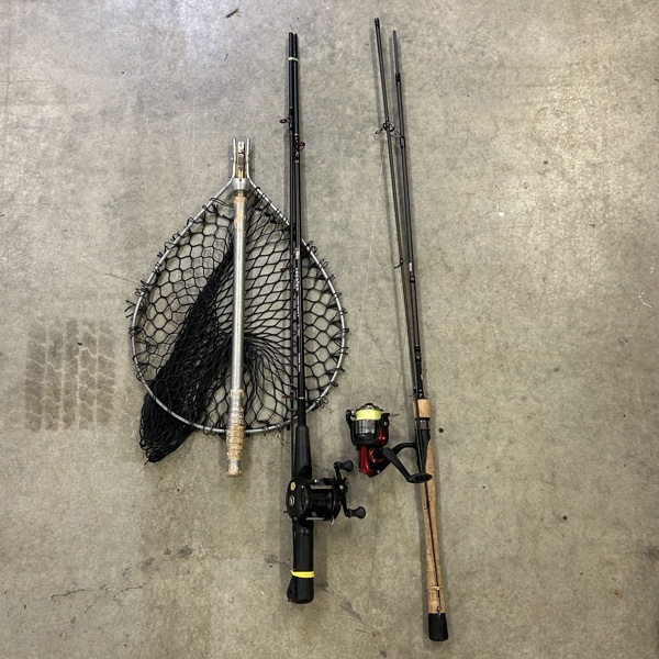 Fiskespön och hov, 3 delar, Abu Garcia.