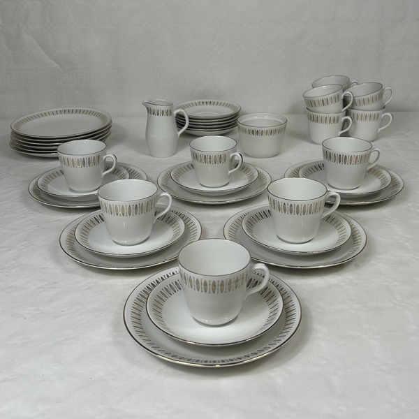 Kaffeservis, 38 delar, "Bettina", Rörstrand.
