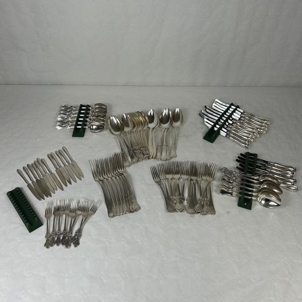 Parti bestick, nysilver.