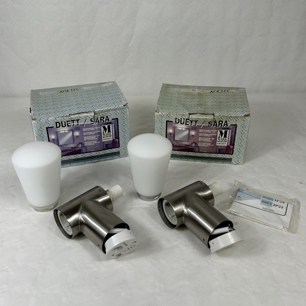 Vägglampor, ett par, Markslöjd Sweden.