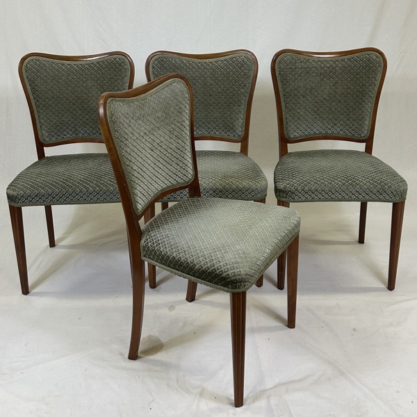 Stolar, 4st, Swedish Modern, 1940-tal.