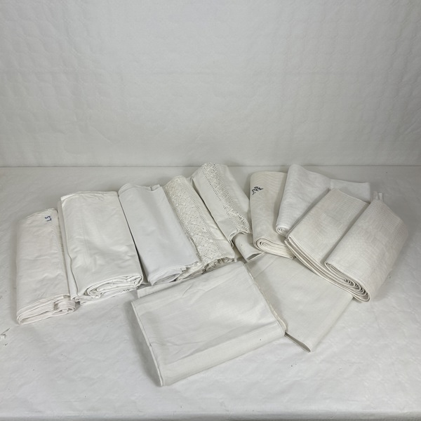 Parti lakan och dukar, 6+5st.