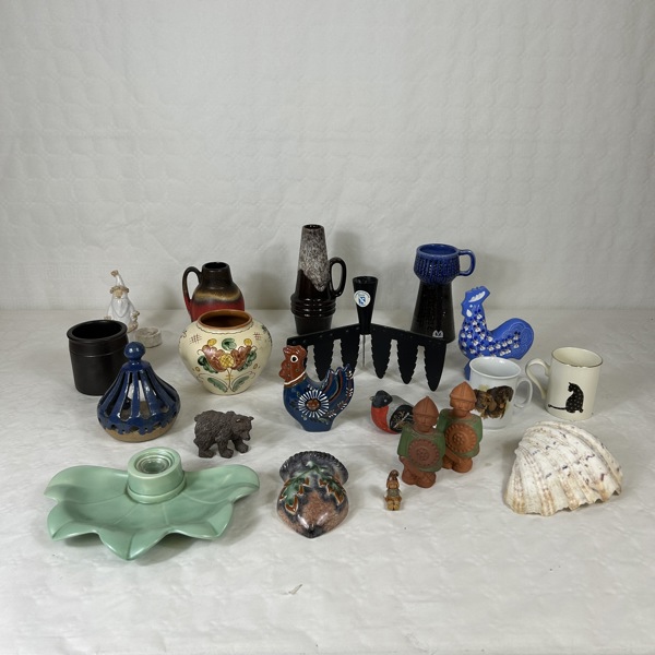 Diverse keramik m.m.