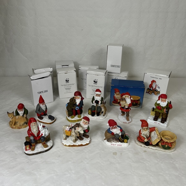 Samlartomtar, 10st, WWF.