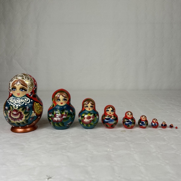 Docka, "Babushka", Ryssland.