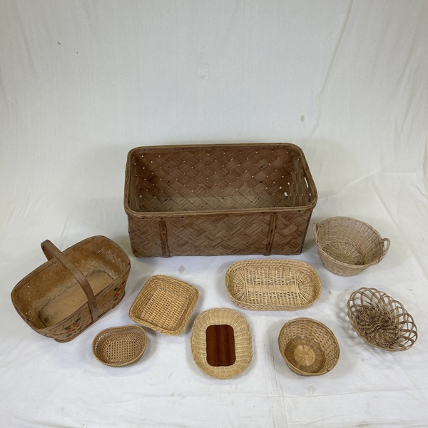 Parti korgar/fat, 9st.