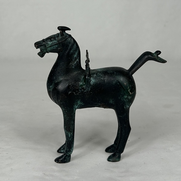 Skulptur, häst, brons, Kina.