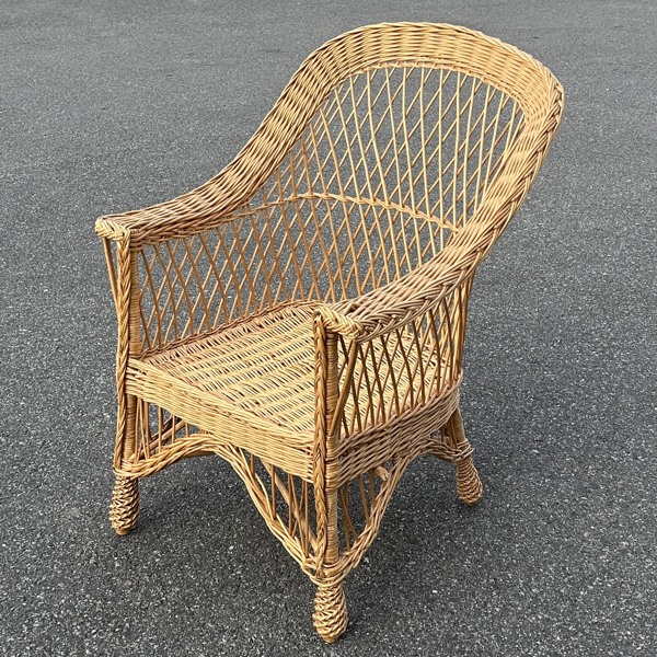 Korgstol, rotting, 1900-talets mitt.