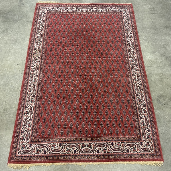 Matta, handknuten, Persisk.