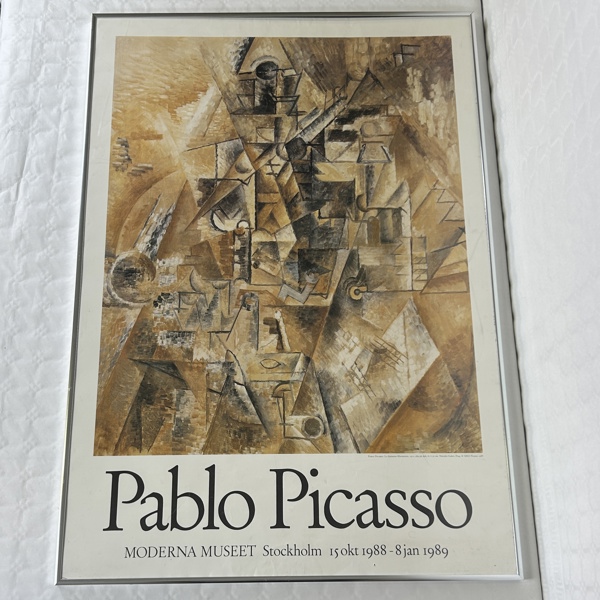 Pablo Picasso. Affisch.