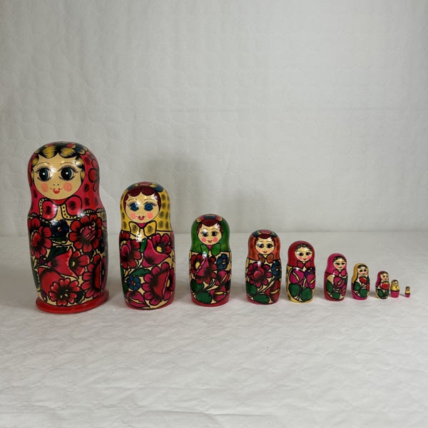 Docka, "Babushka", Ryssland.