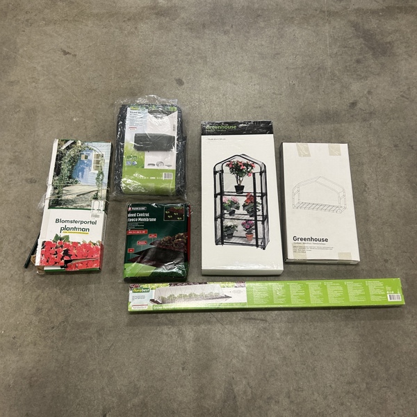 Trädgård och blomstertillbehör.