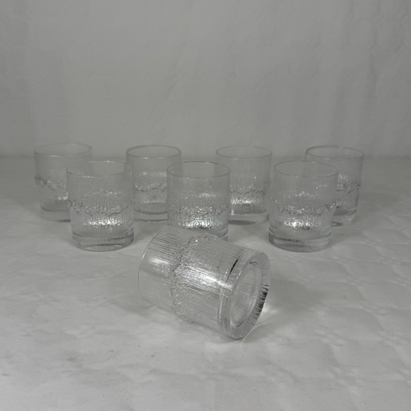 Tapio Wirkkala. Whiskyglas, "Niva",  Iittala, 1900 tal.