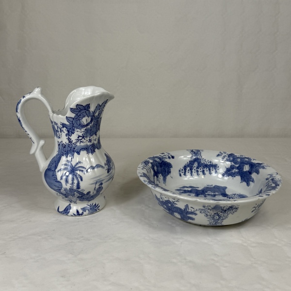 Tvättfat och kanna, Kina.