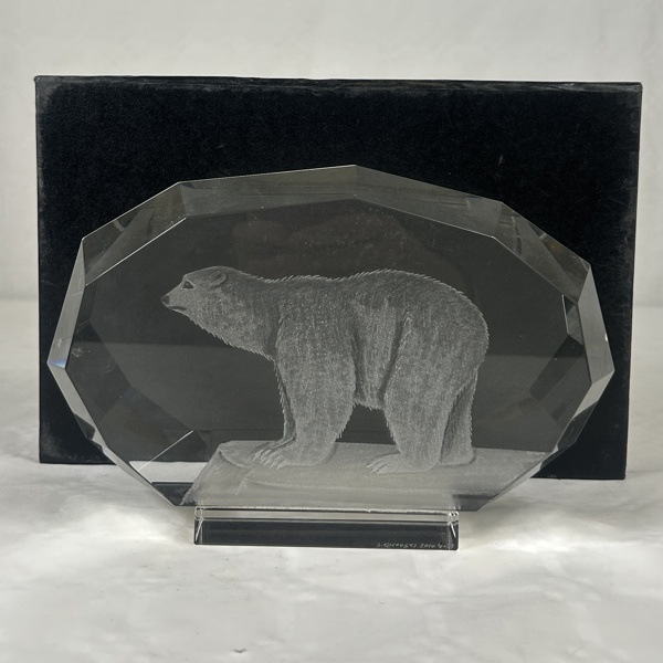 Skulptur, kristall, Ljupco Kocovski.