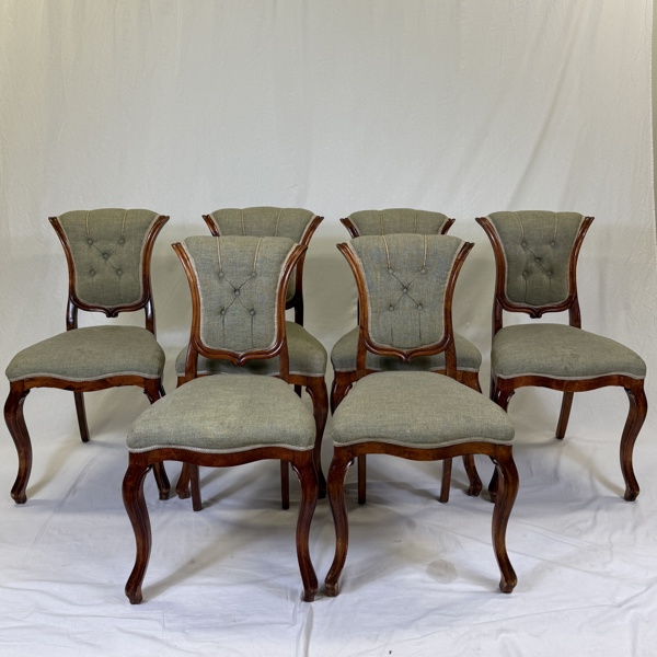 Stolar, 6st, nyrokoko, 1800-tal.