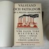Böcker, "Brehm Djurens Liv", 6-12, "Vår Egen Tids Historia", 4-6.