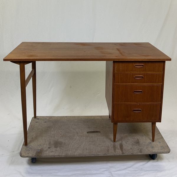 Skrivbord, teak, 1960-tal.