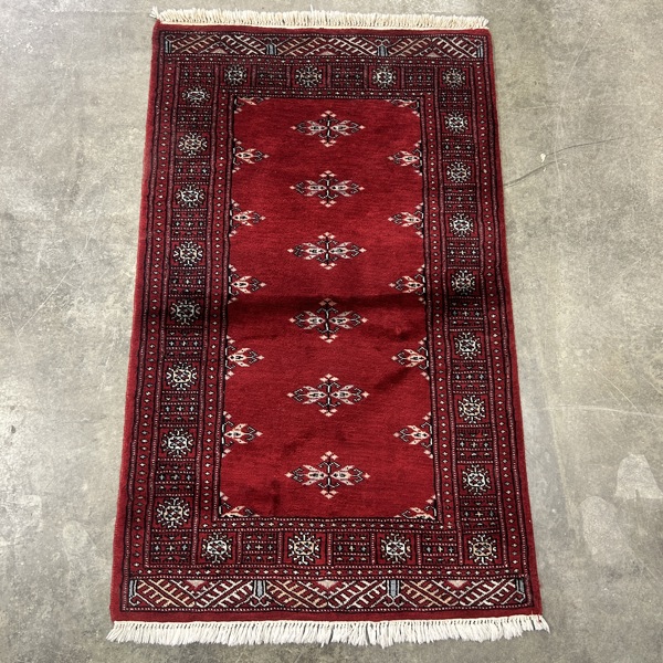 Matta, handknuten, orientalisk.