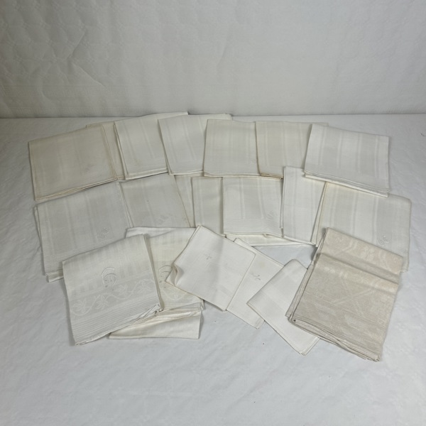 Hemvävda handdukar, 19st.