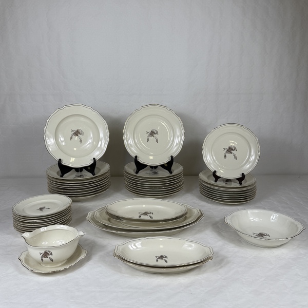 Matservis, 49 delar, Hackefors.