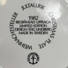 Jultallrikar, 5st, Gustavsberg, Stig Lindberg, 1981-85.