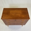 Mindre byrå, teak, 1960-tal.