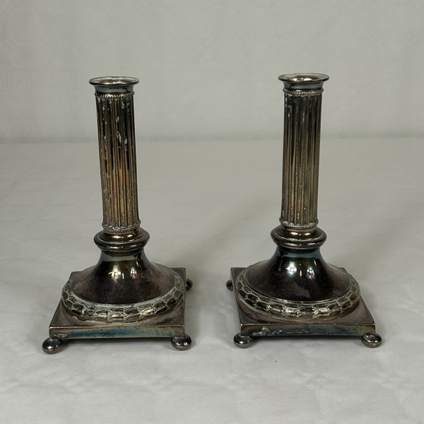 Ljusstakar, ett par, gustaviansk stil, 1900-tal.