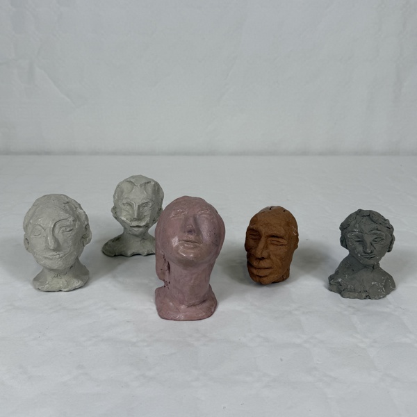 Skulpturer, lergods.