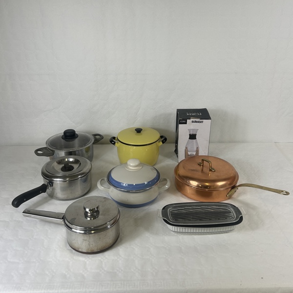 Parti husgeråd, bla Kockums.