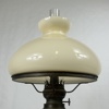 Bordsfotogenlampa, mässing, 1900-tal.