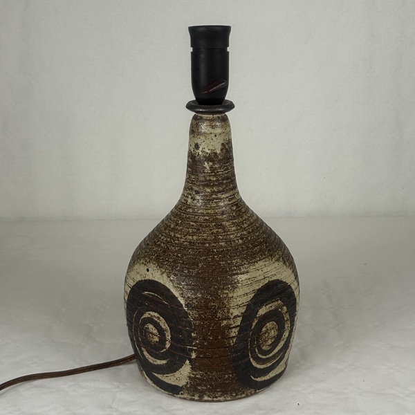 Bordslampa, Tingkeramik, Danmark, 1960/70-tal.