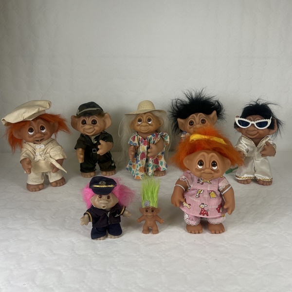 Thomas Dam. Troll, 7st, 1970/80-tal.