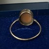 Ring, 18k guld, med Camé.