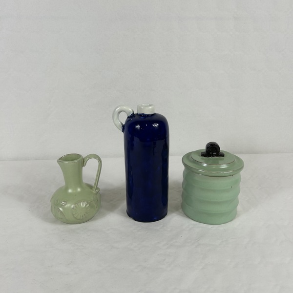 Vaser och skål, 3st, Upsala Ekeby.