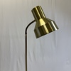 Golv- och bordslampa, gulmetall, 1900-tal.