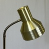 Golv- och bordslampa, gulmetall, 1900-tal.