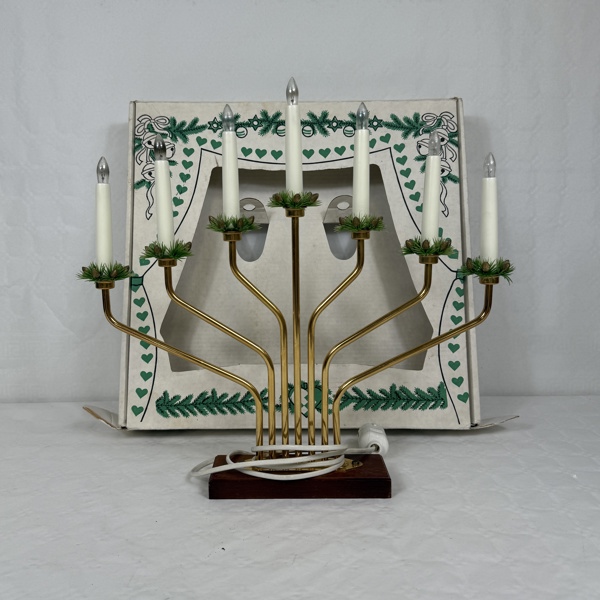 Ljusstake, 7-armad, Gnosjö.