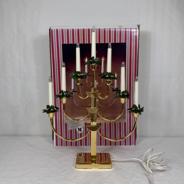 Ljusstake, 7-armad, Markslöjd.