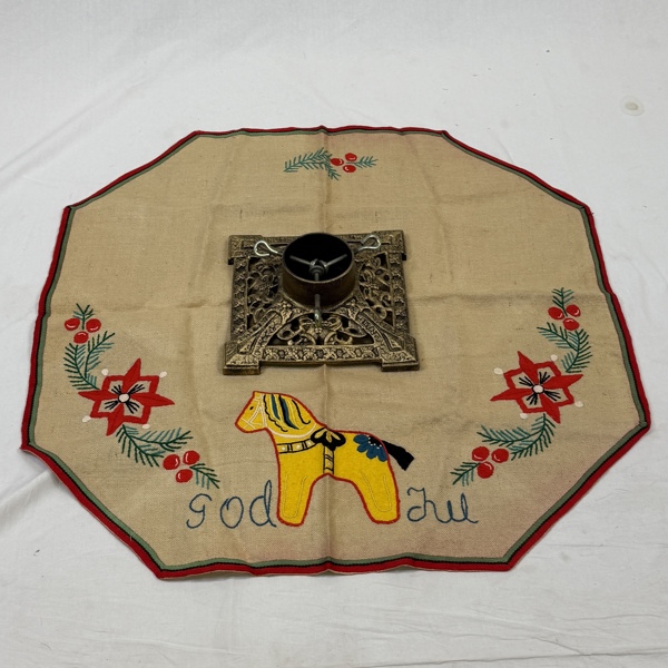 Julgransfot, gjutgods, 1900 tal.