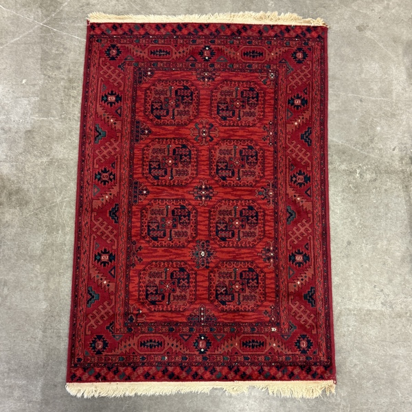 Matta, handknuten, Afghan.