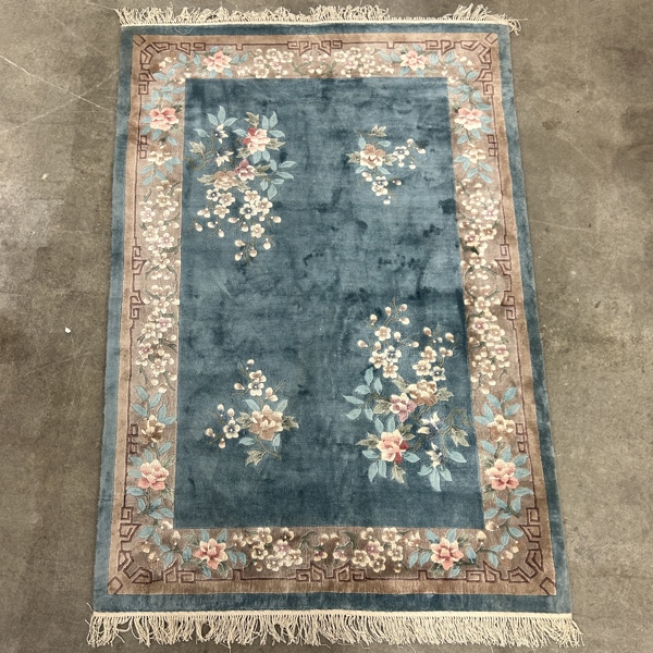 Matta, handknuten, Kina.