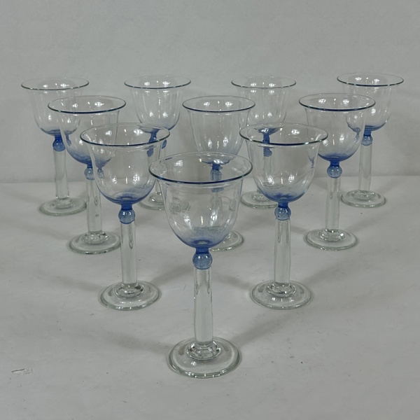 Eva Ullberg. Vinglas, 10st.