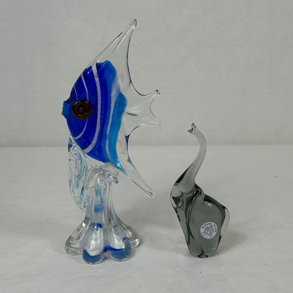 Figuriner, 2st, glas, Murano, Italien. 