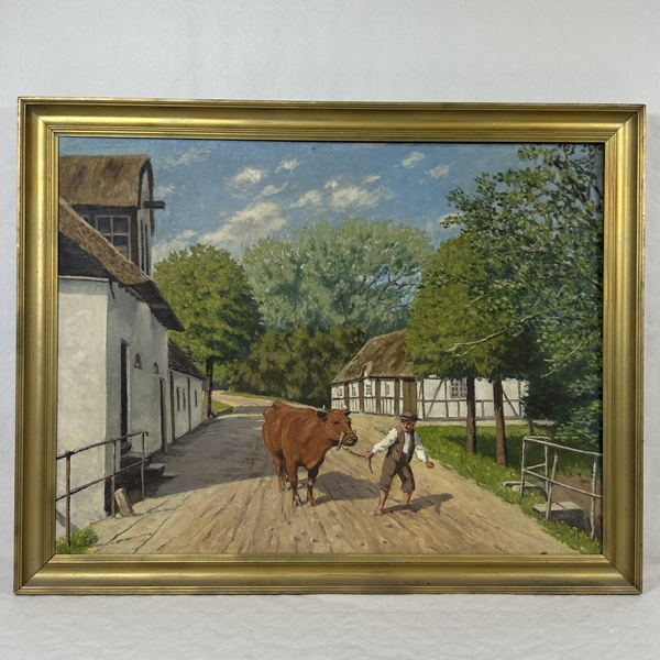 Okänd konstnär. Olja på duk.