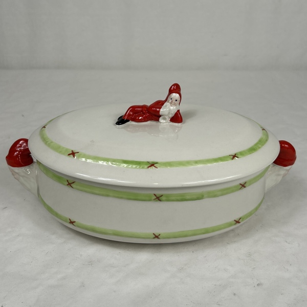 Julterrin, "God Jul", Gustavsberg.