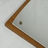 Spegel, teak, 1960/70-tal.